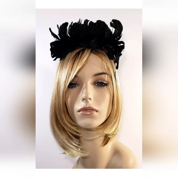 Amy Hamilton | Accessories | Luxury Black Fascinator Hat  display picture 3